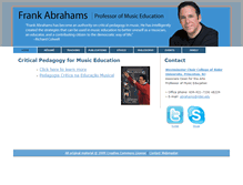 Tablet Screenshot of frankabrahams.com